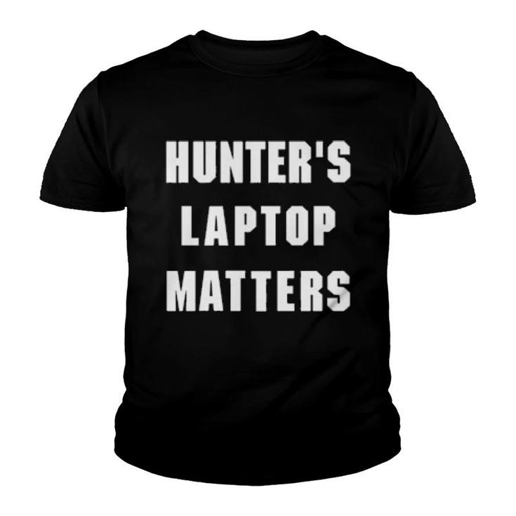 Hunter's Laptop Matters  Youth T-shirt