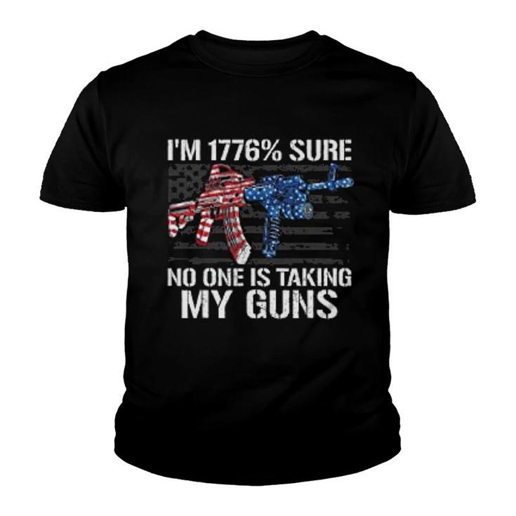 I Am 1776 Percent Sure Youth T-shirt