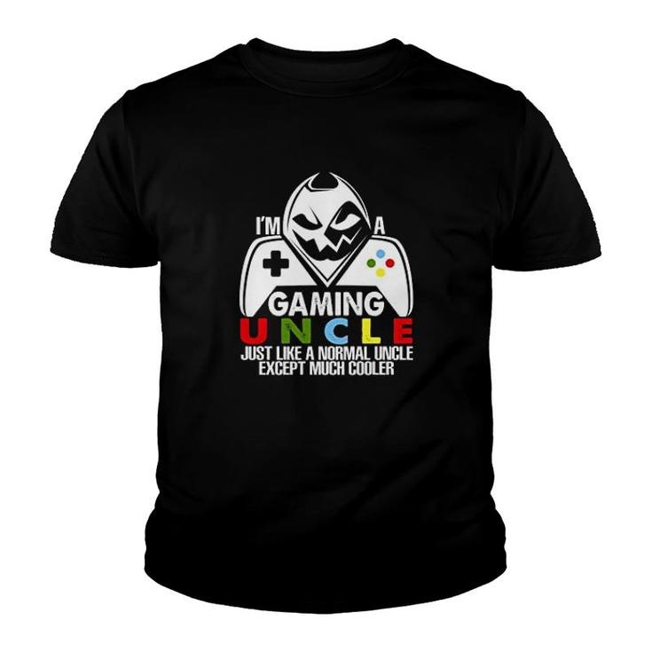 I Am A Gaming Uncle Youth T-shirt