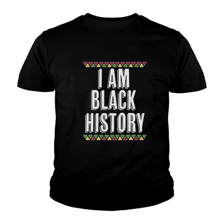 I Am Black History Month Baby Youth T-shirt