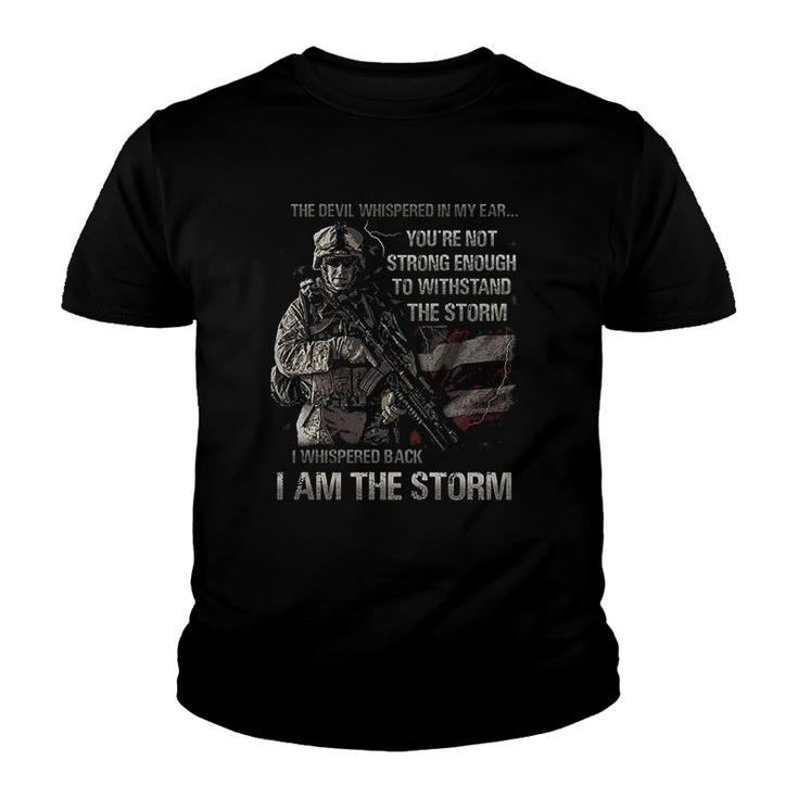 I Am The Storm Youth T-shirt