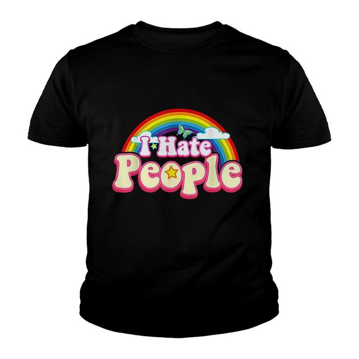 I Hate Peopl Youth T-shirt