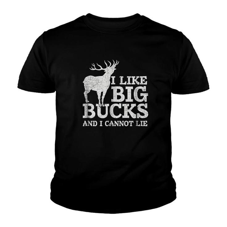 I Like Big Bucks And I Cannot Lie Youth T-shirt