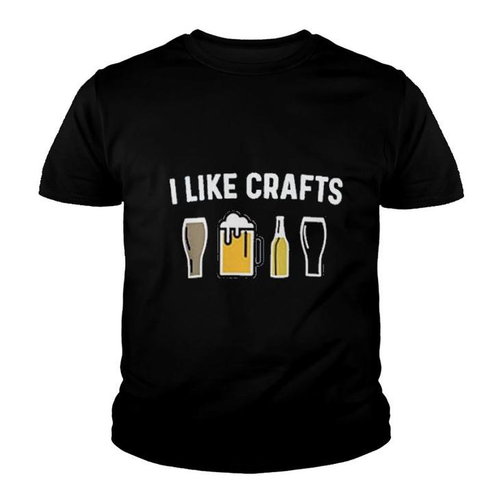 I Like Crafts Beer Youth T-shirt