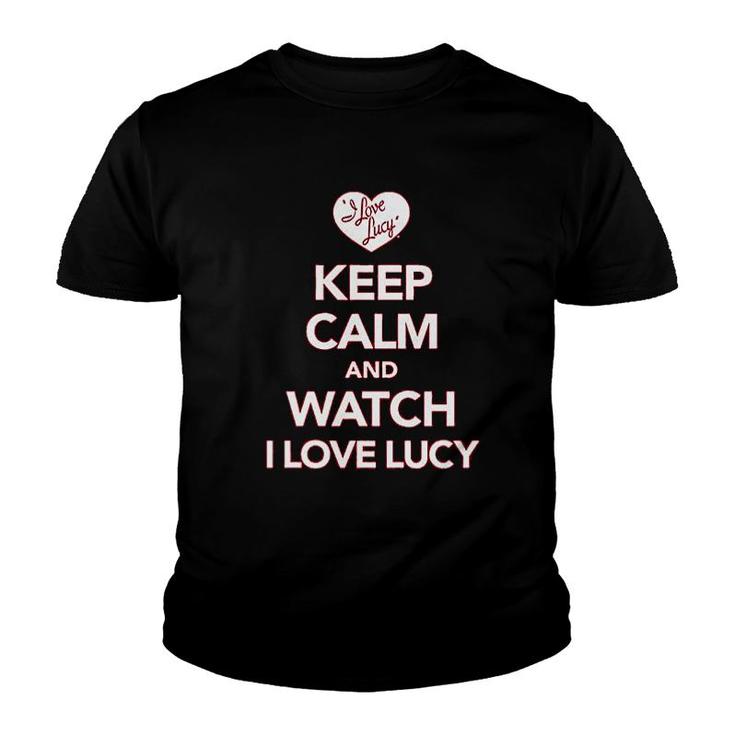 I Love Lucy Keep Calm Youth T-shirt