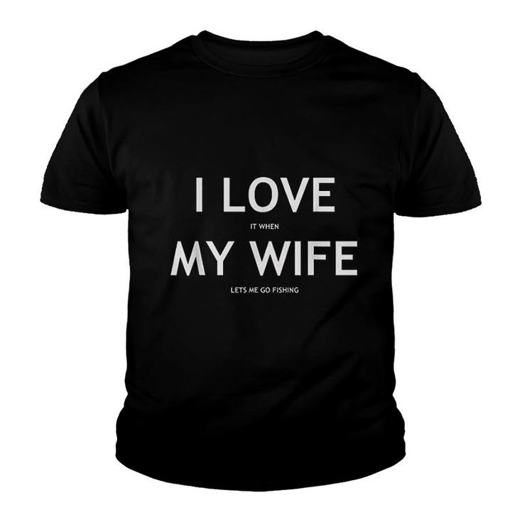 I Love My Wife Youth T-shirt