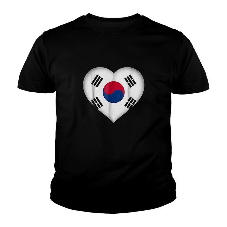 I Love South Korea Youth T-shirt