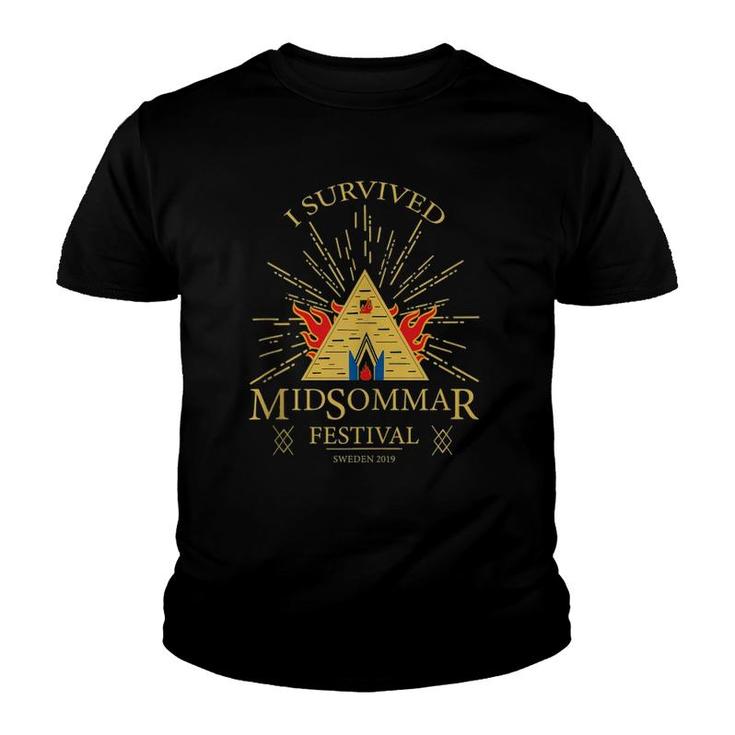 I Survived Midsommar Festival  Youth T-shirt