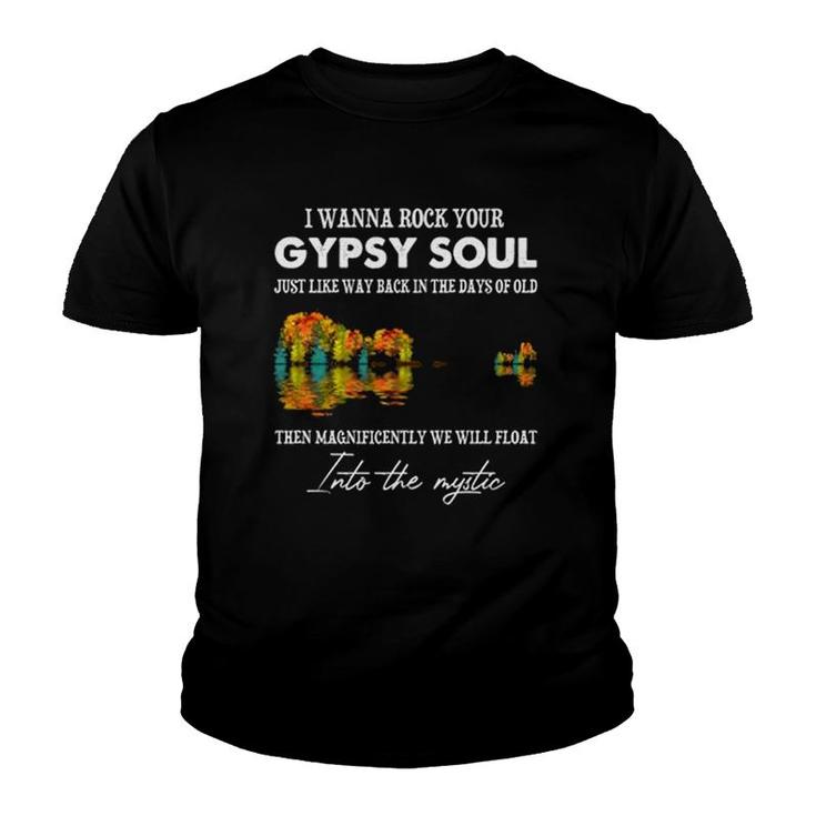 I Wanna Rock Your Gypsy Soul Retro Youth T-shirt