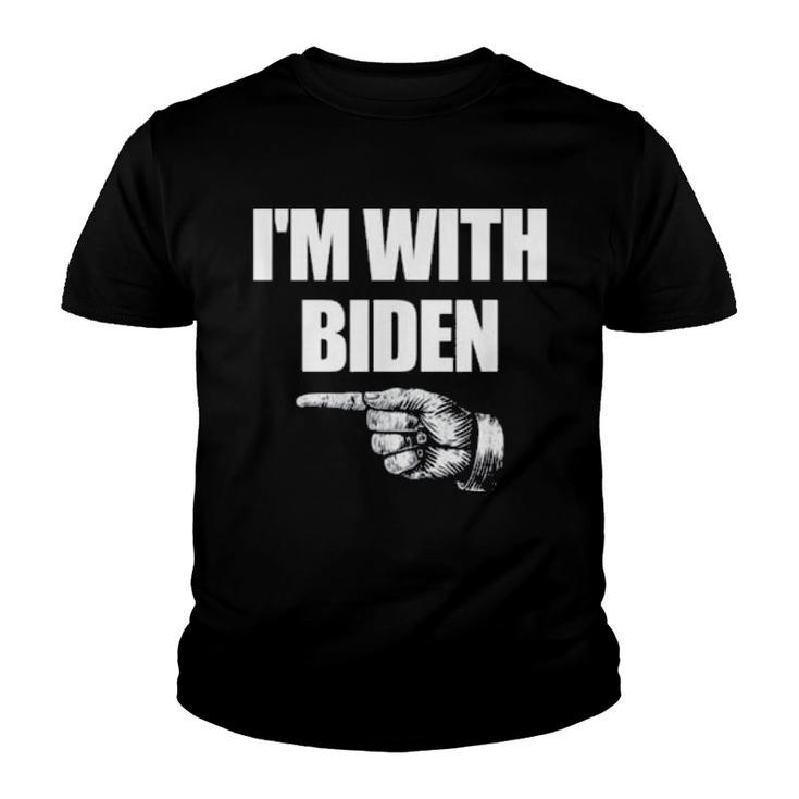 I’M With Biden Halloween Matching Biden Costume 2021 Youth T-shirt