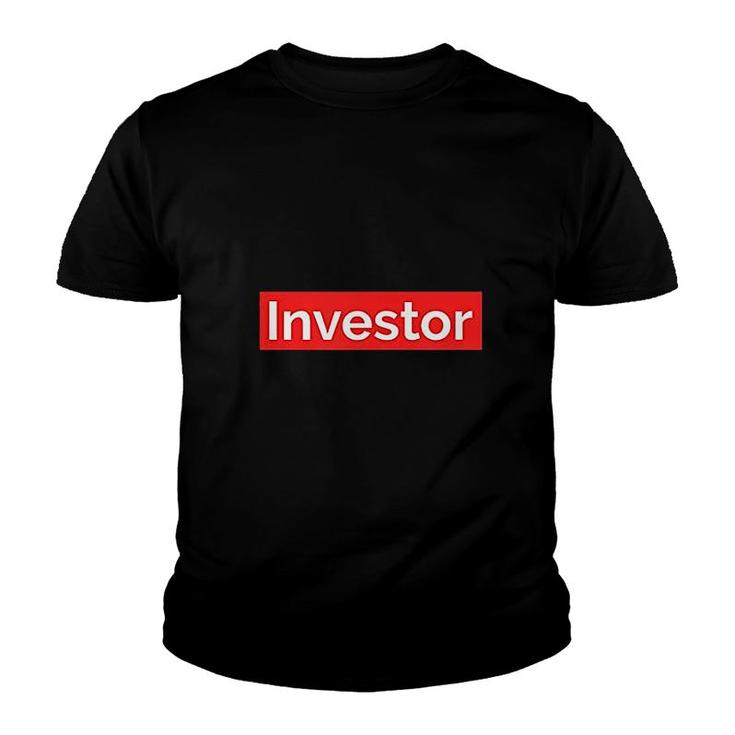 Investor Entrepreneur Hustle Real Estate Youth T-shirt