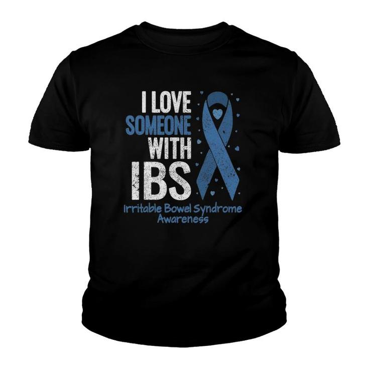 Irritable Bowel Syndrome  I Love Someone With Ibs Retro Youth T-shirt