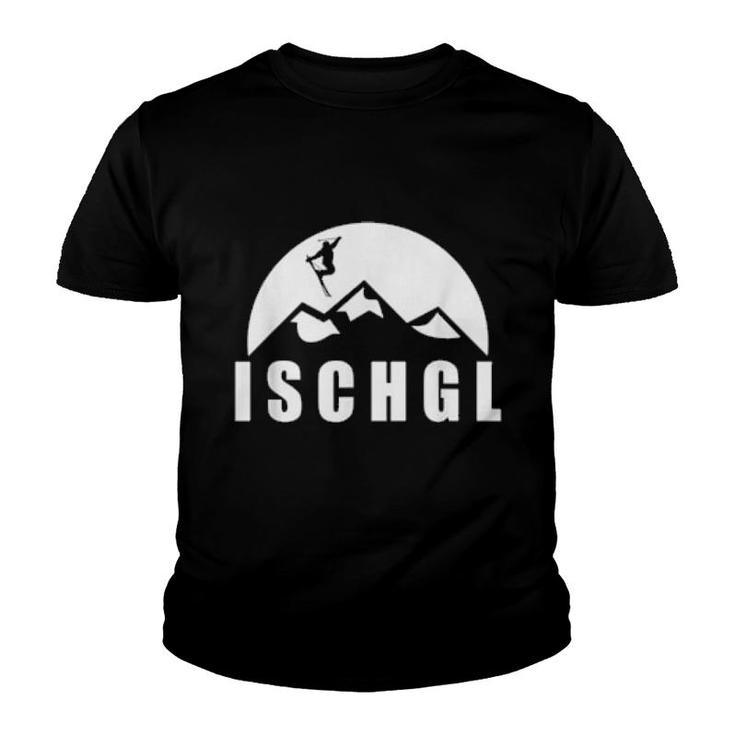Ischgl Apres Ski Skiurlaub Skifahrer Skifahren Wintersport  Youth T-shirt