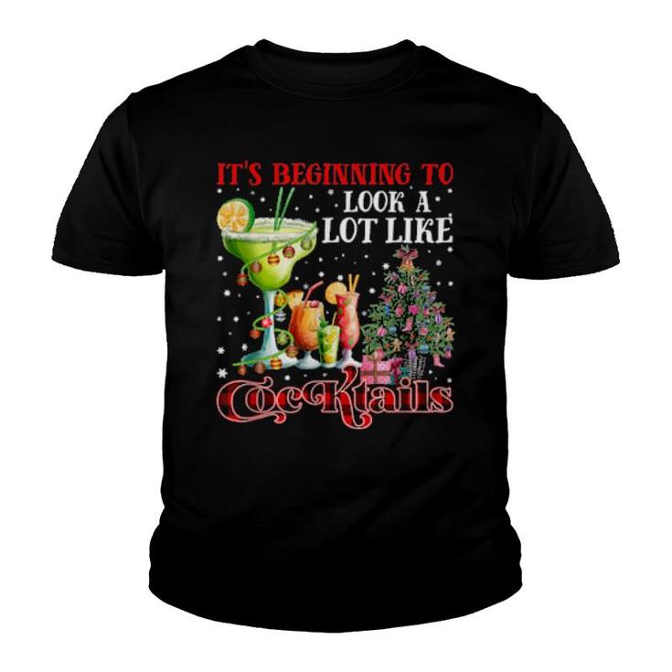 It's Beginning To Look A Lot Like Cocktails  Youth T-shirt