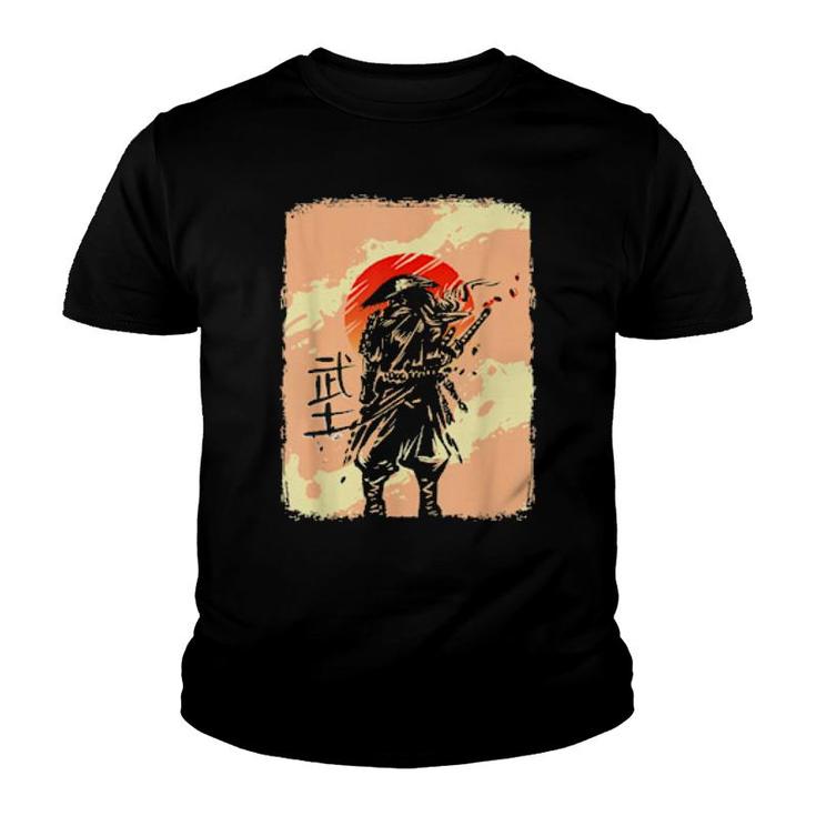 Japan Martial Arts Japanese Samurai  Youth T-shirt