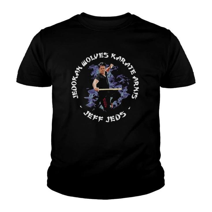 Jeff Jeds Wolves Karate Youth T-shirt