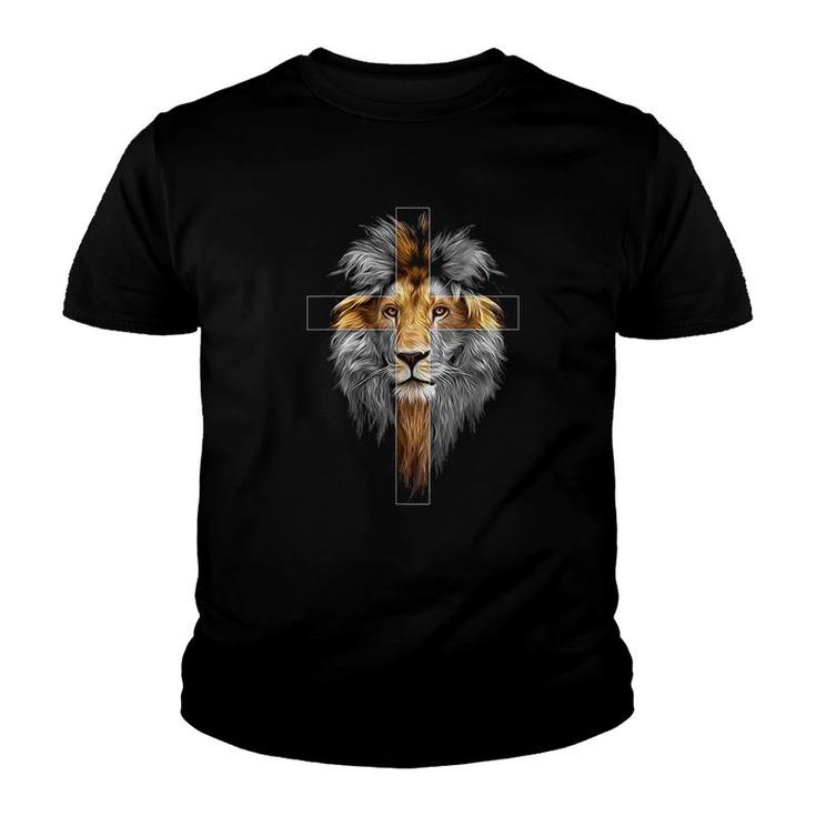 Jesus Lion Of Judah Youth T-shirt