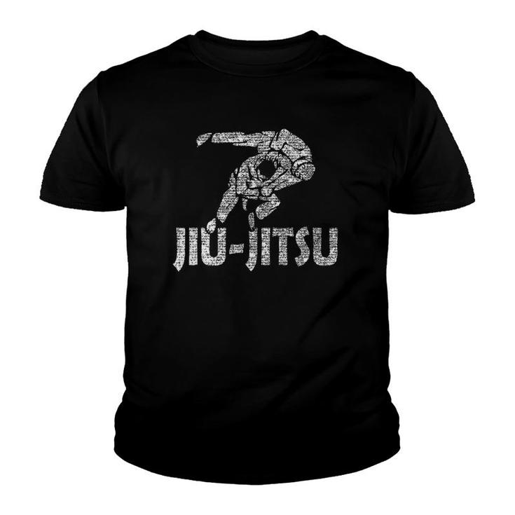 Jiu-Jitsu S For Bjj Fans Vintage Distressed Tee Youth T-shirt