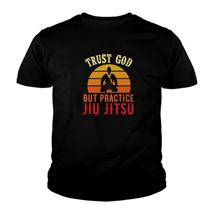 Jiu Jitsu Trust God Youth T-shirt