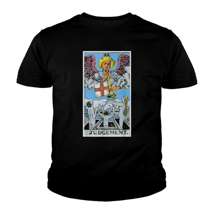 Judgement Tarot Card Occult Beliefs Divination Magic  Youth T-shirt