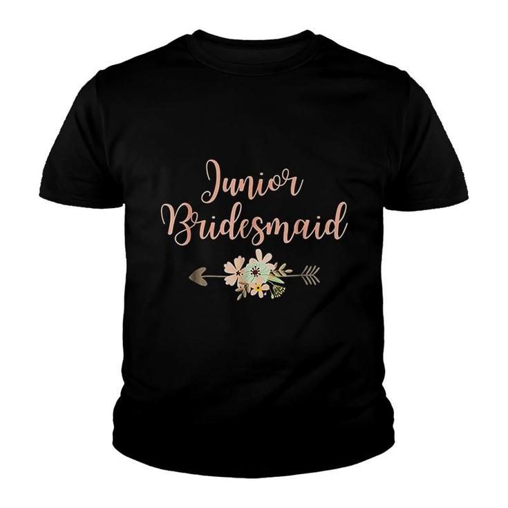 Junior Bridesmaid Wedding Party Youth T-shirt