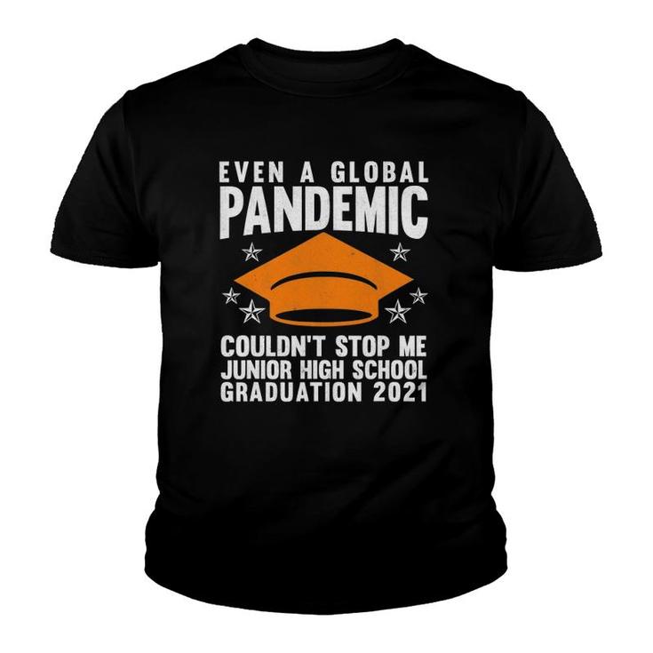 Junior High School Graduation 2021 Degree Graduate Youth T-shirt