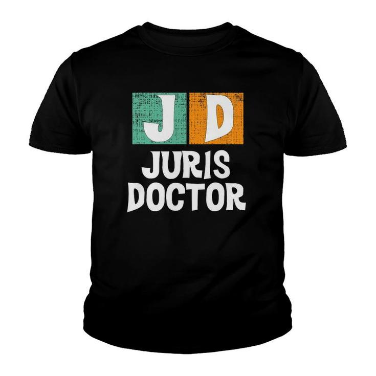 Juris Doctor 2021 Law School Graduation Lawyer Gift Youth T-shirt