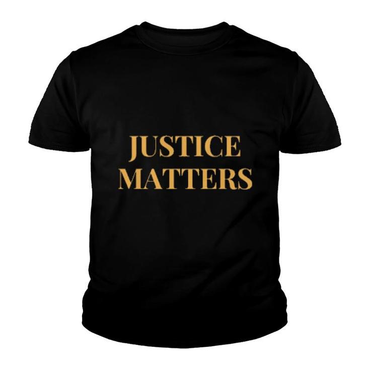 Justice Matters  Youth T-shirt