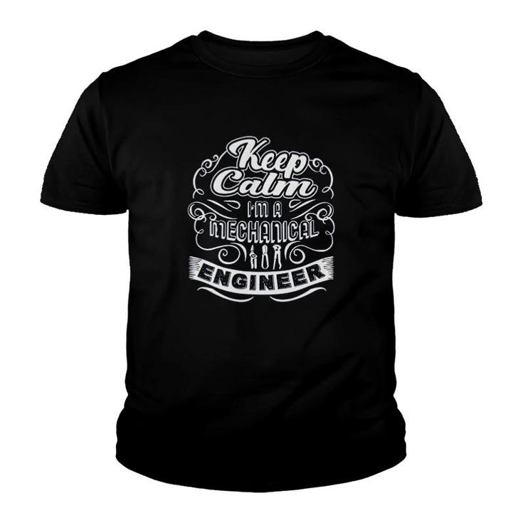 Keep Calm Mechanical Engineer Youth T-shirt