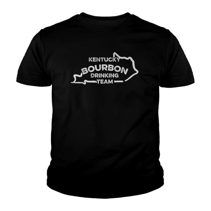 Kentucky Bourbon Drinking Team State - Whiskey Lover  Youth T-shirt