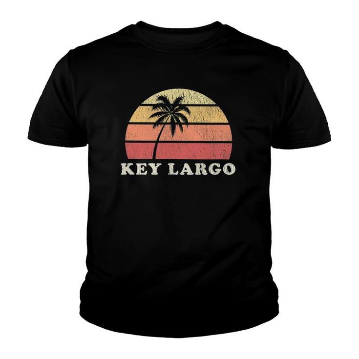 Key Largo Fl Vintage 70S Retro Throwback Design Youth T-shirt