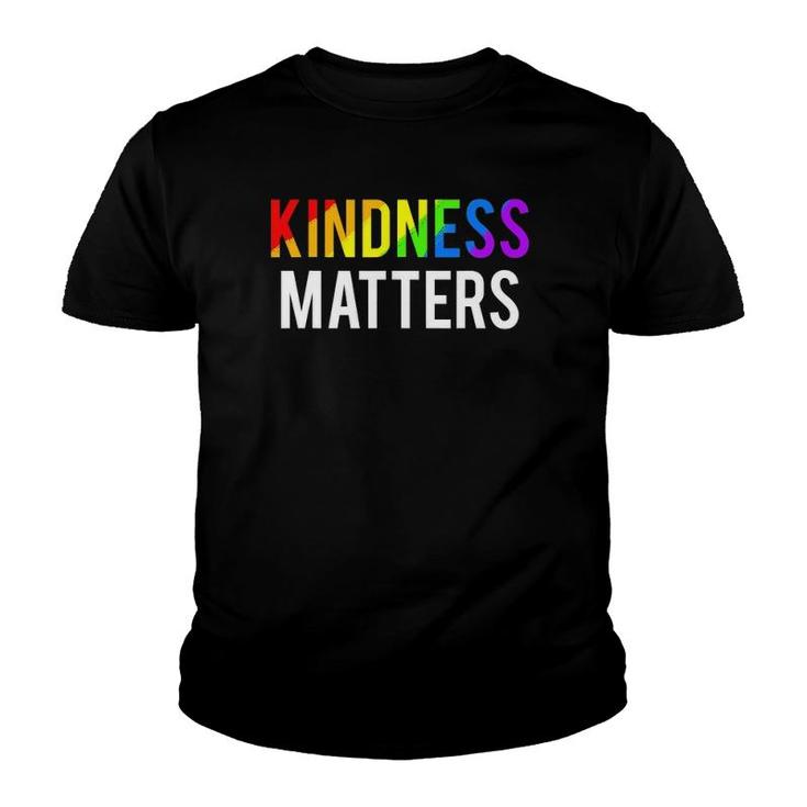 Kindness Matters Gift For Teachers To Spread Kindness Youth T-shirt