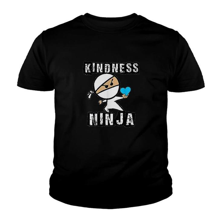 Kindness Ninja Choose Kind Anti Bullying Movement Youth T-shirt
