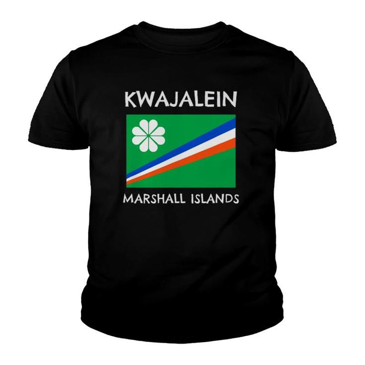 Kwajalein Marshall Islands Kwaj Flag Youth T-shirt