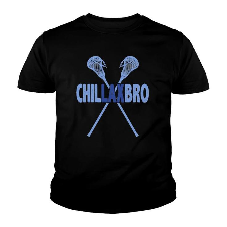 Lacrosse Player Funny Love Lax Bro Men Boys Kids Dad Coach Youth T-shirt
