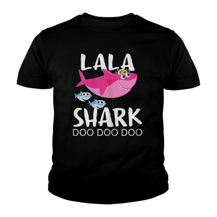 Lala Shark , Funny Mother's Day Gift Youth T-shirt
