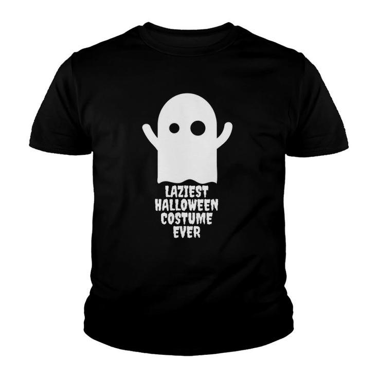 Laziest Costume Ever Funniest Halloween Costume Youth T-shirt