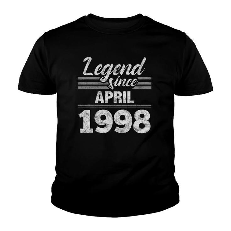 Legend Since April 1998 24Th Birthday 24 Years Old Youth T-shirt