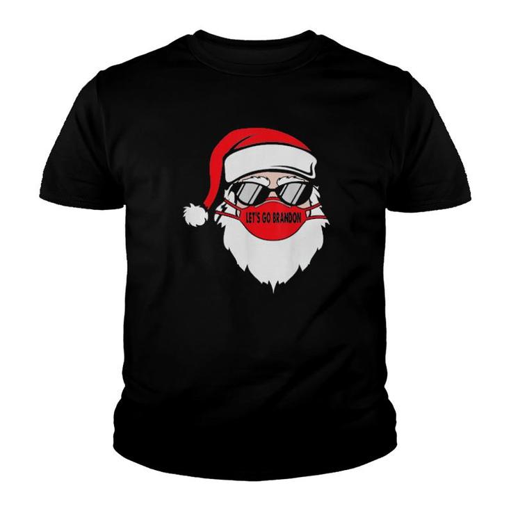 Let’S Go Brandon – Chistmas Santa Claus Let’S Go Brandon Tee  Youth T-shirt
