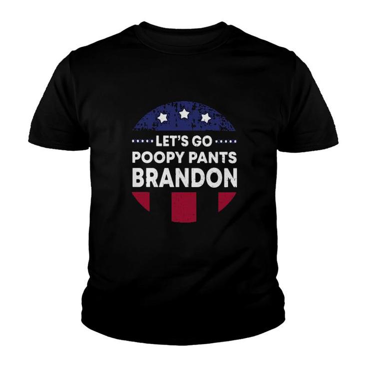 Let's Go Poopypants Brandon Let's Go Brandon Sweater Youth T-shirt