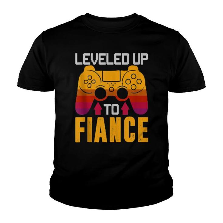 Leveling Up To Fiance Tshirt | New Fiance Video Gamer Tee Leveling Up To Fiance Tshirt | New Fiance Video Gamer Tee