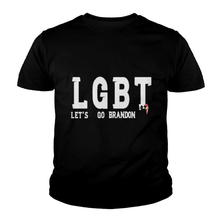 Lgbt Lets Go Brandon  Youth T-shirt