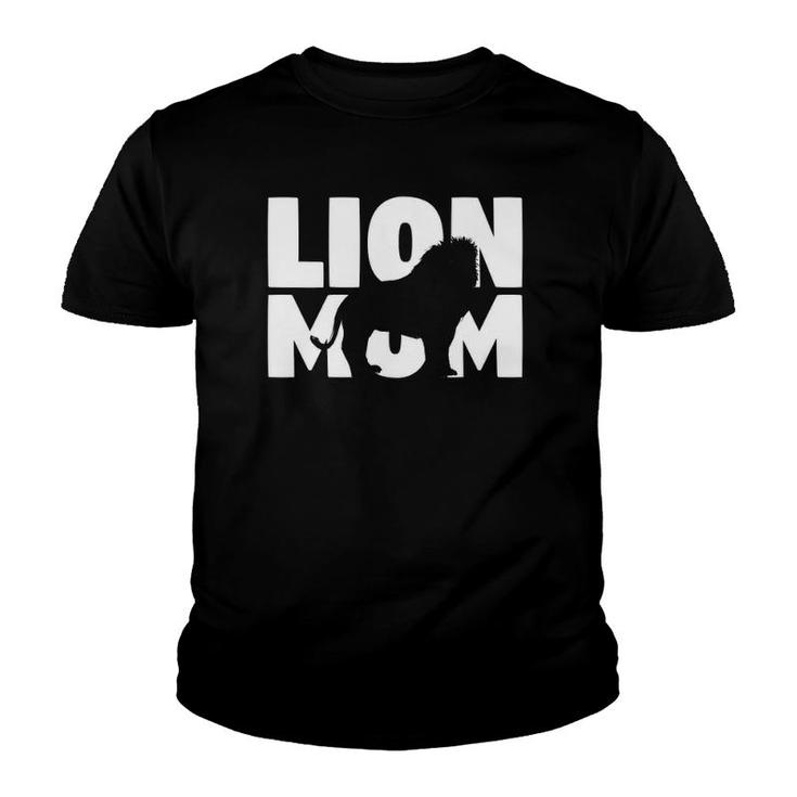 Lion Lover Gift 'Lion Mom' Zoo Keeper Animal Mother Lion Youth T-shirt