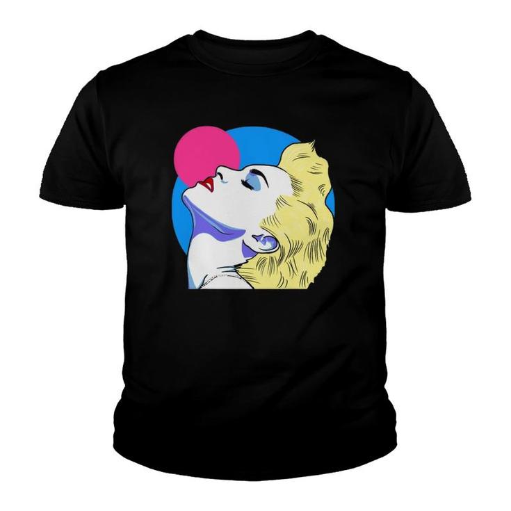 Madonnas True Blue Artwork Youth T-shirt