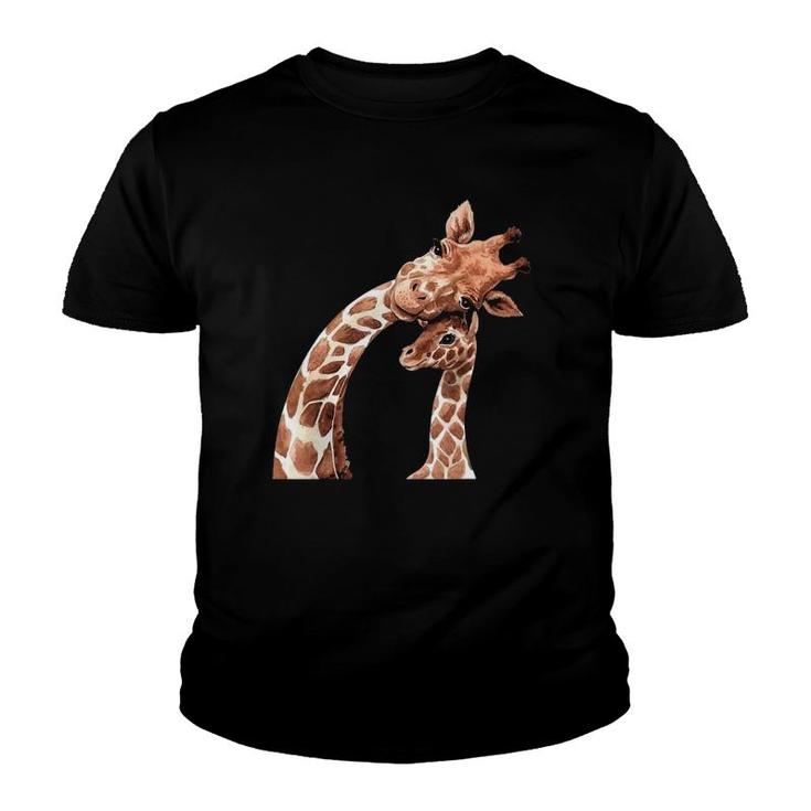 Mama Giraffe Love - Protect Giraffe Youth T-shirt