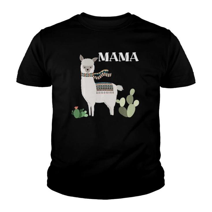Mama Llama Alpaca Youth T-shirt