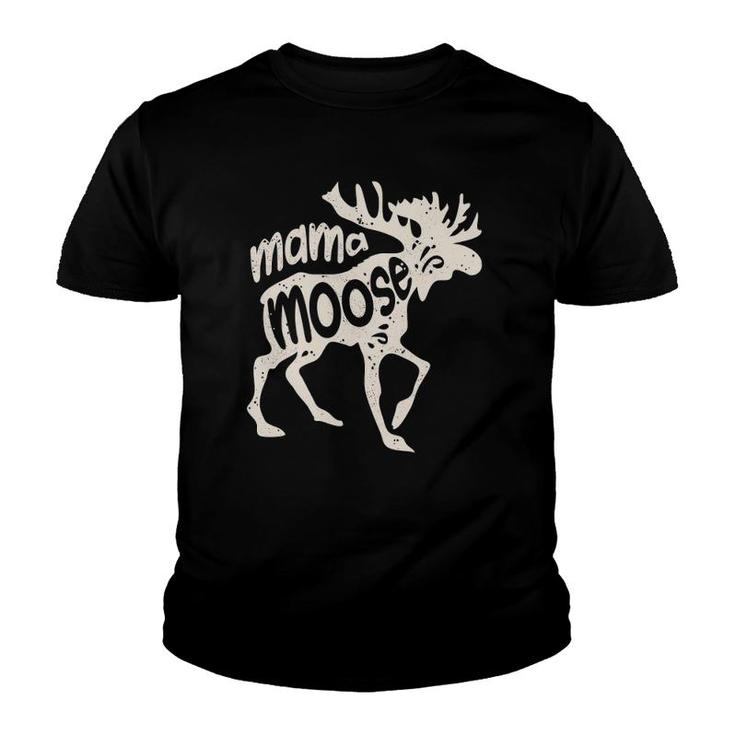 Mama Moose Women Mother's Day Family Matching Youth T-shirt