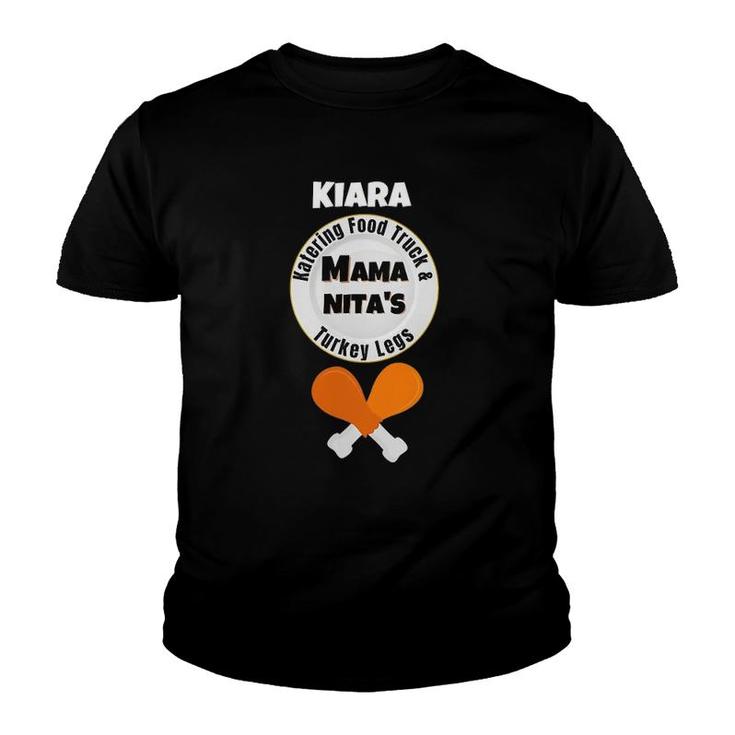 Mama Nita's Katering Food Truck And Turkey Legs - Kiara Youth T-shirt