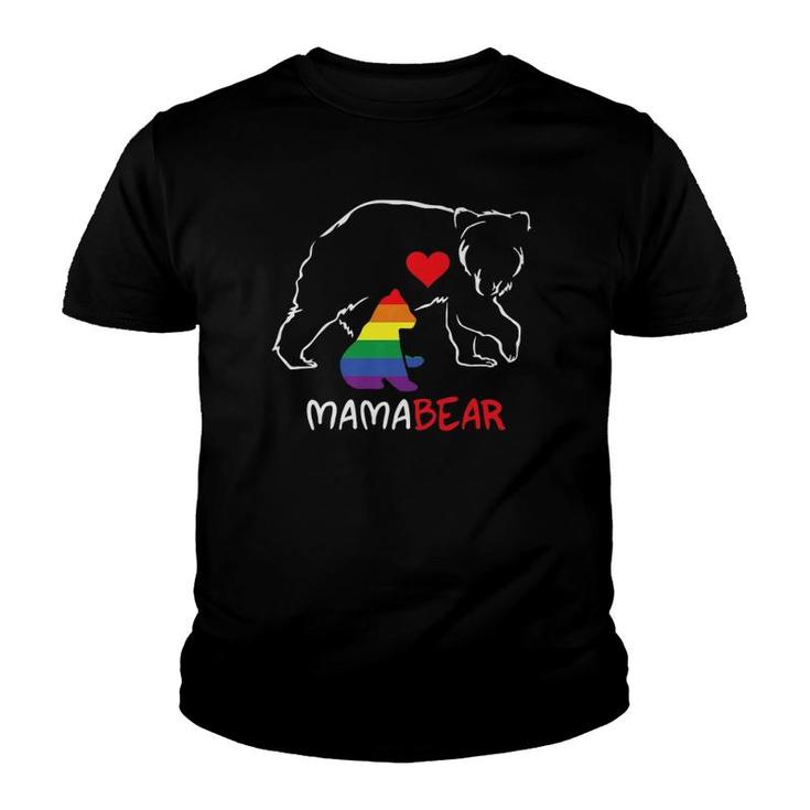 Mama Novelty Lgbtq Equality Gay Rights Youth T-shirt