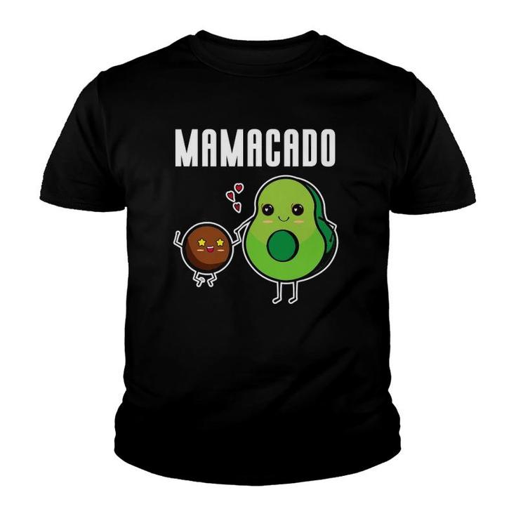 Mamacado Avocado Mama Avocado Mom Funny Avocado Cool Youth T-shirt